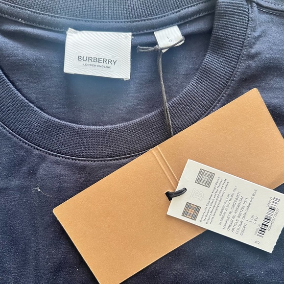 Burberry Cotton Oversized T-shirt - Picture 7 of 11